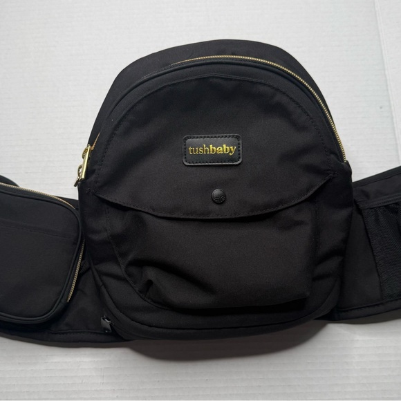Tushbaby Hip Carrier | Black with Gold accents ✨ - Picture 2 of 10